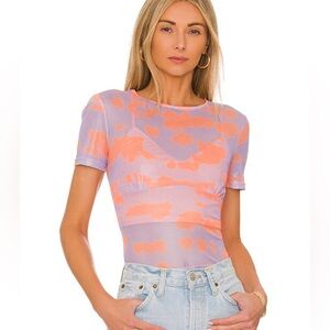 NWOT Superdown Simon’s Sheer Top